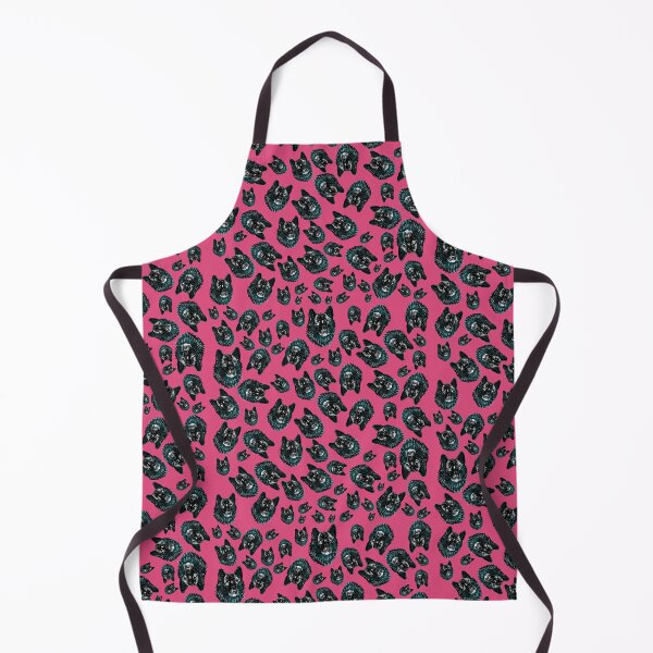 Item preview, Totem Romeo the wolf pattern in Magenta designed and sold by belettelepink.