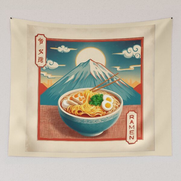 Item preview, Antique Ramen Illustrations for Vintage Japanese Cuisine Lovers designed and sold by Ceemko's Vintage Corner.