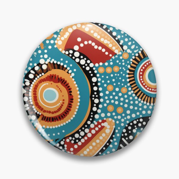 Item preview, abstract aboriginal art designed and sold by Vilemo.