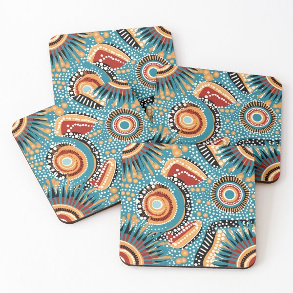 Item preview, abstract aboriginal art designed and sold by Vilemo.
