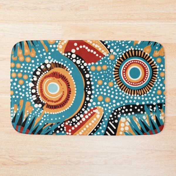 Item preview, abstract aboriginal art designed and sold by Vilemo.