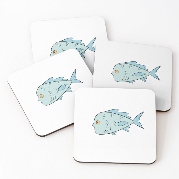 Item preview, Fish with human face designed and sold by selkaycik.