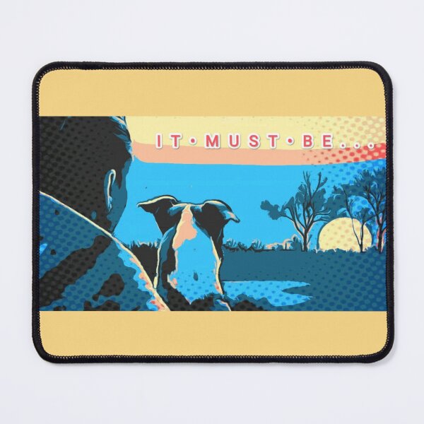 Item preview, Sunset With American Staffordshire Terrier Charming Comic Art designed and sold by Chimera-AST.