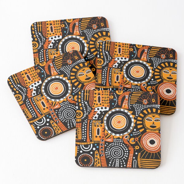 Item preview, Abstract aboriginal art designed and sold by Vilemo.