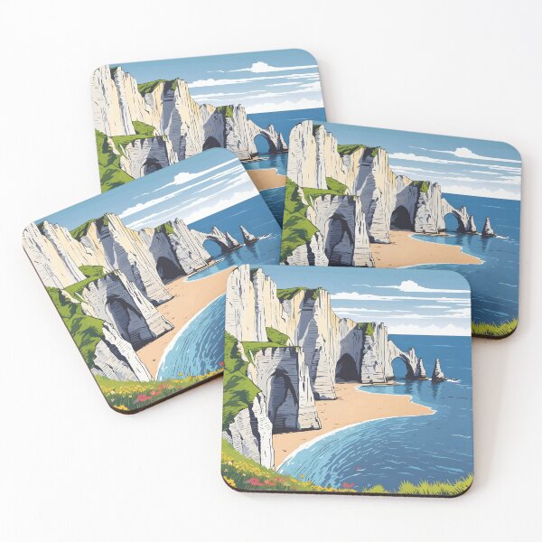 Item preview, Cliffs of Étretat designed and sold by WildlifeInc.