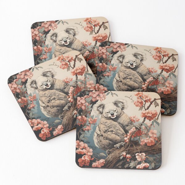 Item preview, 1700s edo ukiyo e style Japanese traditional pr koala   designed and sold by edessaart.