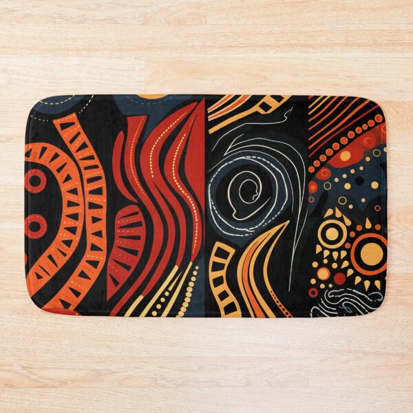 Item preview, Abstract aboriginal art designed and sold by Vilemo.