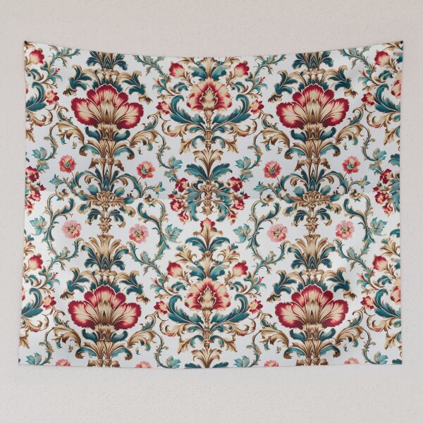 Item preview, Victorian era  inspired intricate floral pattern  designed and sold by metebf.