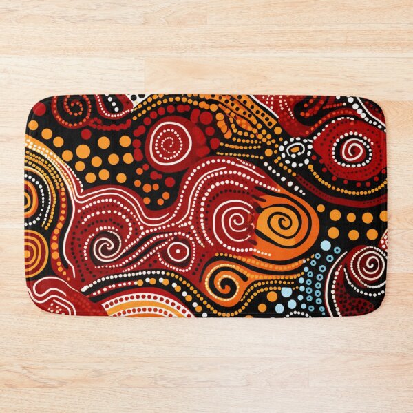 Item preview, Abstract aboriginal art designed and sold by Vilemo.