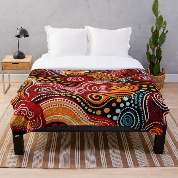 Item preview, Abstract aboriginal art designed and sold by Vilemo.