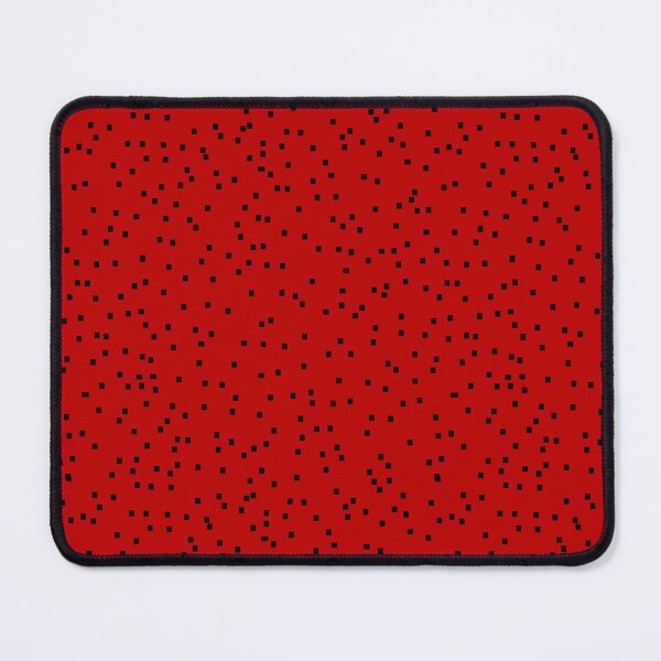 Item preview, Retro Random Square Dots on Red 5748 designed and sold by Art in My Loft.