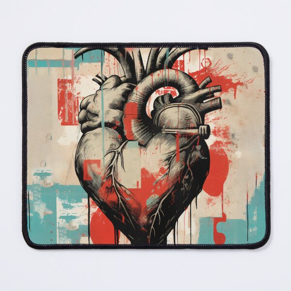 Item preview, Minimalist Painting Stencil of Immaculate Heart designed and sold by Stillness store.