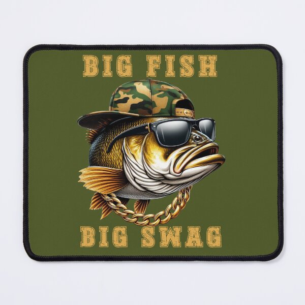 Item preview, Big Fish, Big Swag designed and sold by ART-HOME-PAWS.