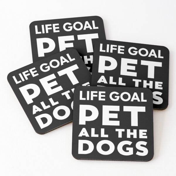 Item preview, Life Goal Pet All The Dogs  designed and sold by Hairball-Pets.