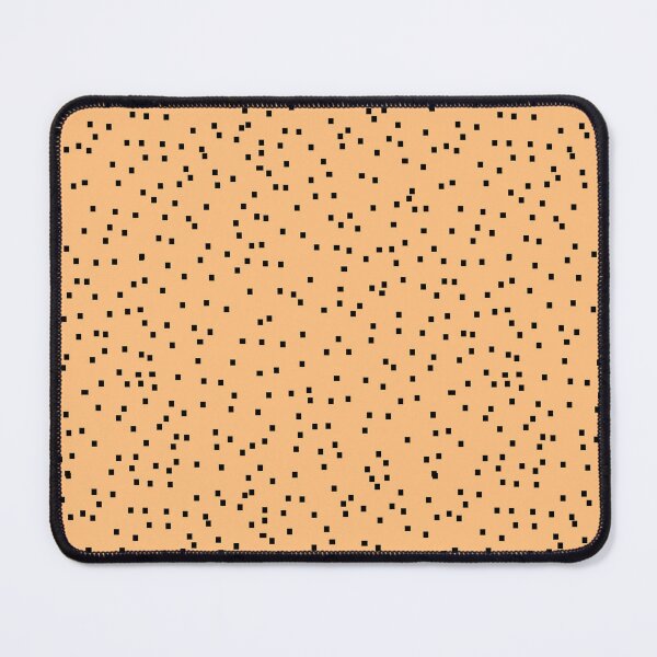 Item preview, Retro Random Square Dots on Soft Orange 5748 designed and sold by Art in My Loft.