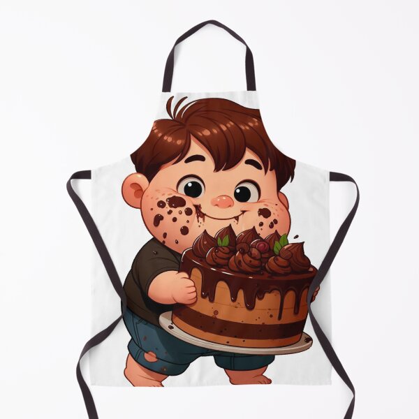 Item preview, Bruce Bogtrotter eating cake designed and sold by MarElfArtelier.