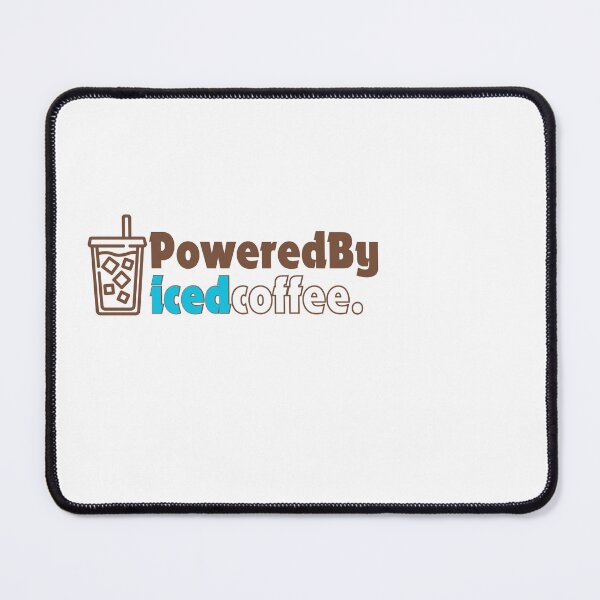 Item preview, Powered By Iced Coffee I Funny Quotes T Shirt designed and sold by Sshmorr.