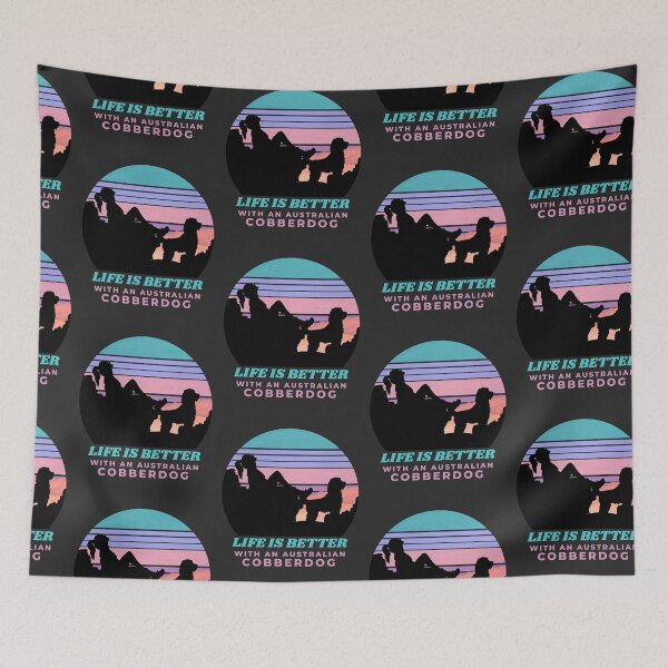 Item preview, Womens Life Is Better With An Australian Cobberdog Sunset Gift designed and sold by Guarddogdrive.