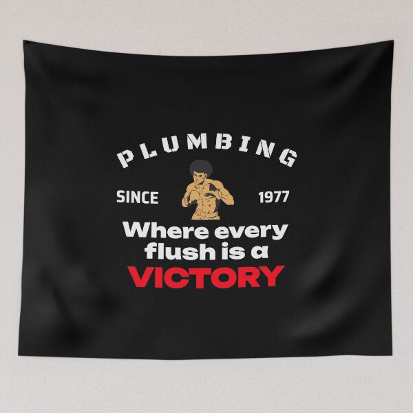 Item preview, Plumbing, where every flush is a victory! Plumber Apprentice T-Shirt designed and sold by InkKiai.