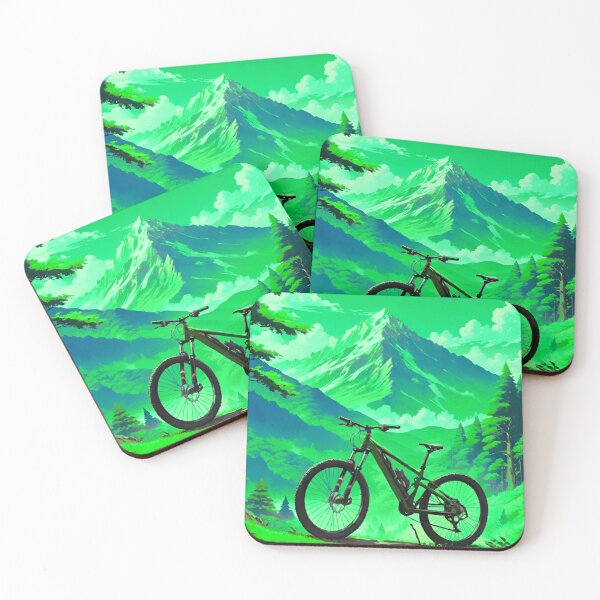 Item preview, Turquoise Trails: MTB on the Mountainside designed and sold by GrizzlyCollective.