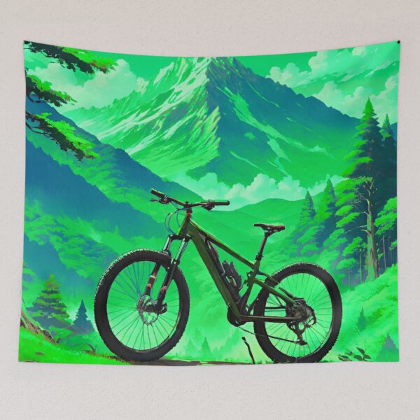 Item preview, Turquoise Trails: MTB on the Mountainside designed and sold by GrizzlyCollective.