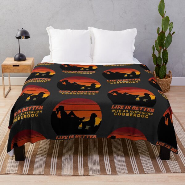 Item preview, Womens Life Is Better With An Australian Cobberdog Sunset Gift designed and sold by Guarddogdrive.