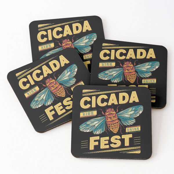 Item preview, CICADA FEST, Colourful cicada festival, Nature lovers designed and sold by shaswag.