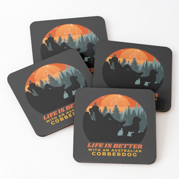 Item preview, Womens Life Is Better With An Australian Cobberdog Sunset Gift designed and sold by Guarddogdrive.