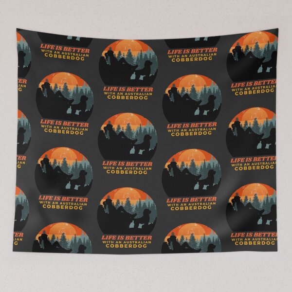 Item preview, Womens Life Is Better With An Australian Cobberdog Sunset Gift designed and sold by Guarddogdrive.