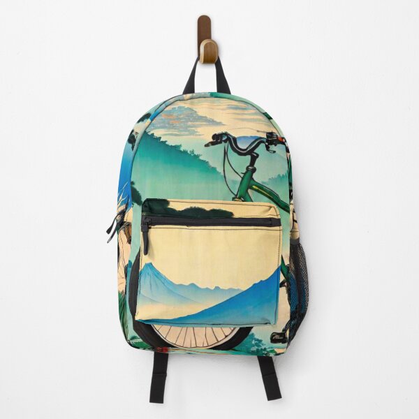 Item preview, Serene Ride: MTB Adventure in Front of Mt. Fuji designed and sold by GrizzlyCollective.