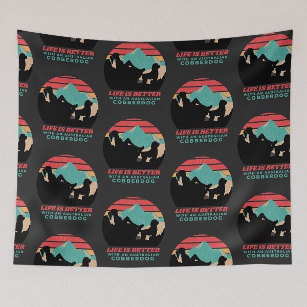 Item preview, Womens Life Is Better With An Australian Cobberdog Sunset Gift designed and sold by Guarddogdrive.