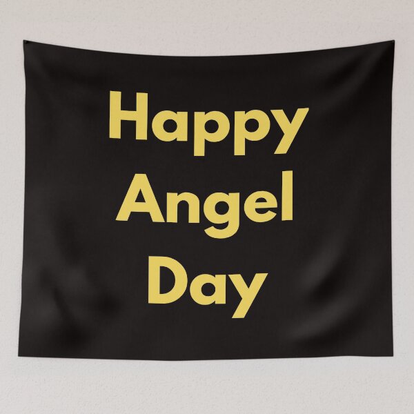 Item preview, Happy Angel Day designed and sold by Simo0455.