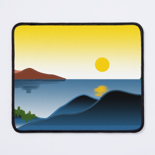 Item preview, Sunset (Retro Style Landscape Art) designed and sold by joeycastaneda.