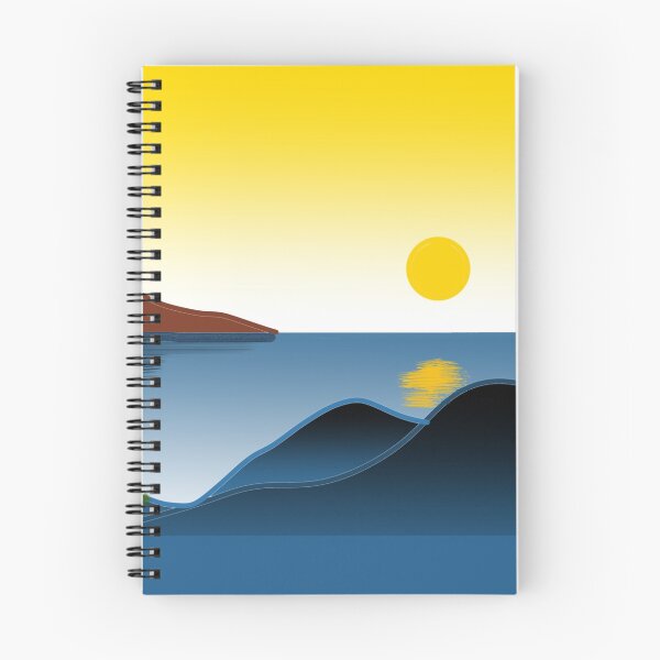 Item preview, Sunset (Retro Style Landscape Art) designed and sold by joeycastaneda.