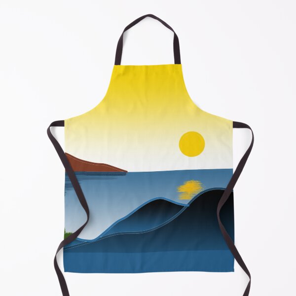 Item preview, Sunset (Retro Style Landscape Art) designed and sold by joeycastaneda.