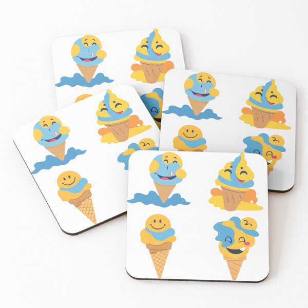 Item preview, Ice Cream Emoji designed and sold by KINGSMILESTORE.