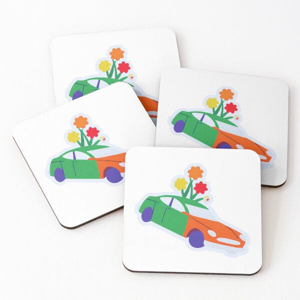Item preview, Flowers Grow on Cars designed and sold by KINGSMILESTORE.