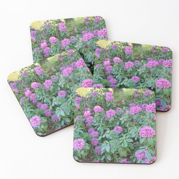 Item preview, Violet flowers in spring park designed and sold by lusiakotowska.