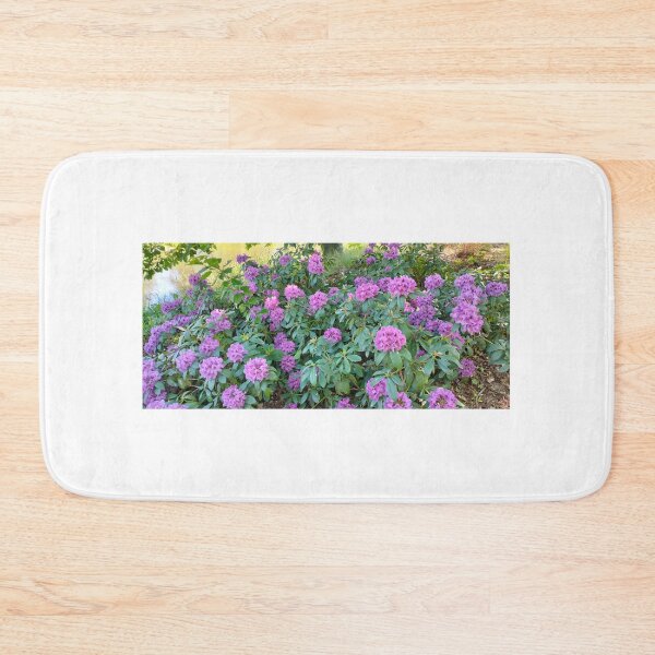 Item preview, Violet flowers in spring park designed and sold by lusiakotowska.