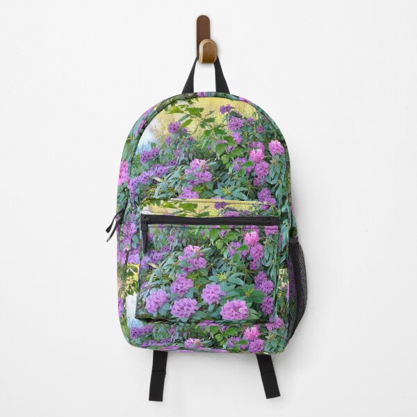 Item preview, Violet flowers in spring park designed and sold by lusiakotowska.