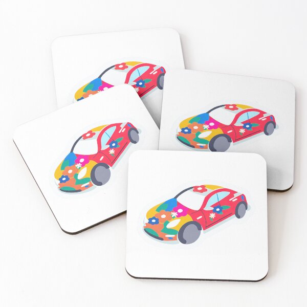 Item preview, Colorful Flowers Grow on Cars designed and sold by KINGSMILESTORE.