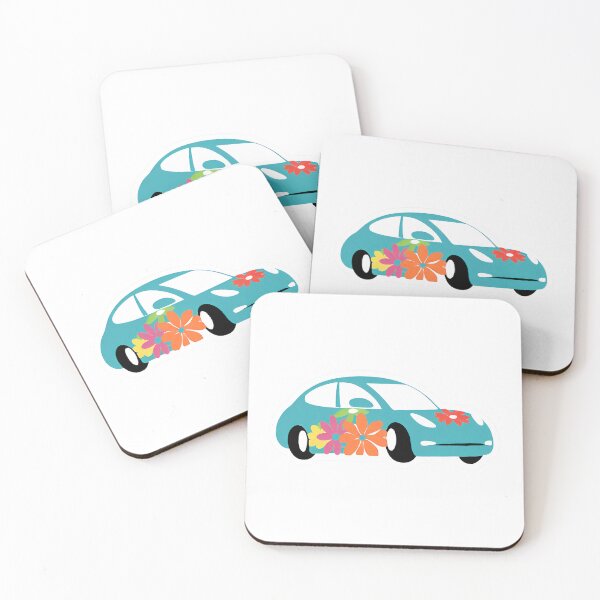Item preview, Flowers Grow on the Blue Car designed and sold by KINGSMILESTORE.