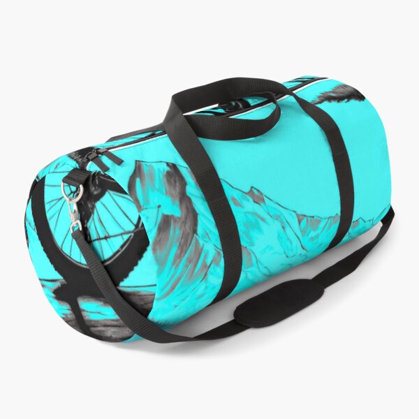 Item preview, Glacial Ride: MTB Adventure in Blue Icy Mountains designed and sold by GrizzlyCollective.