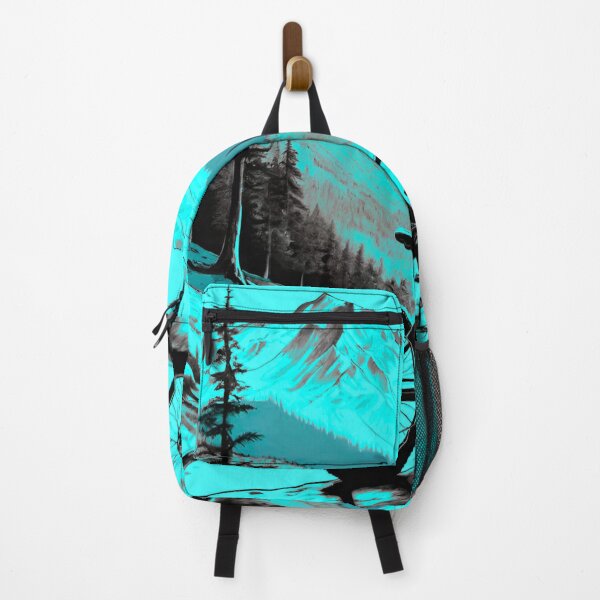 Item preview, Glacial Ride: MTB Adventure in Blue Icy Mountains designed and sold by GrizzlyCollective.