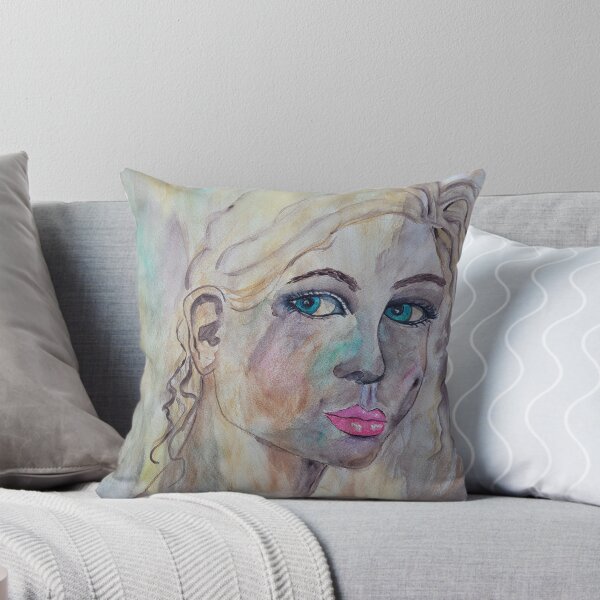 Item preview, Mysterious woman portrait designed and sold by margikunst.