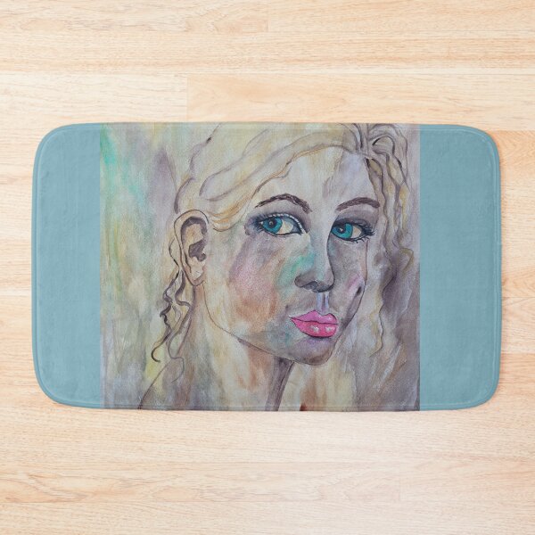 Item preview, Mysterious woman portrait designed and sold by margikunst.