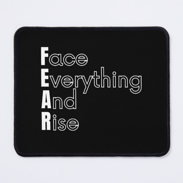 Item preview, FEAR - Face Everything And Rise designed and sold by UnCoverDesign.