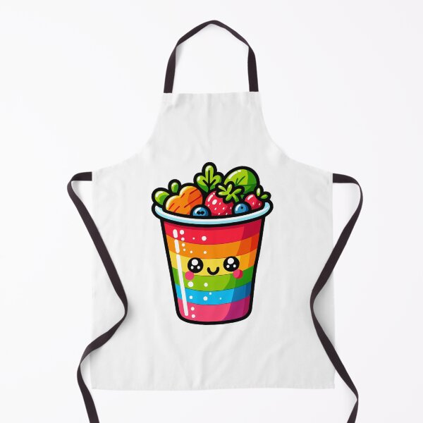Item preview, Cute Rainbow Smoothie Cup Cartoon designed and sold by Akioos.