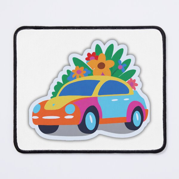 Item preview, Flowers Grow on the Toy Car designed and sold by KINGSMILESTORE.