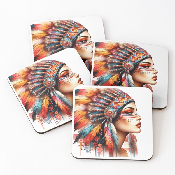 Item preview, Native American, Beauty, Charm | Catsie Cat designed and sold by yelkenb.